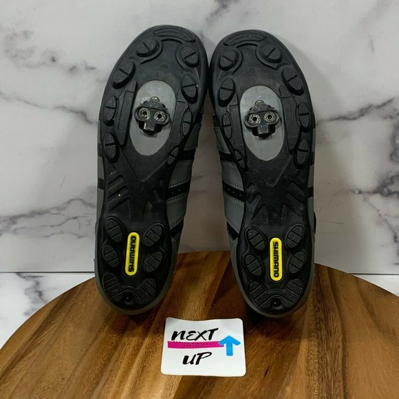 Shimano Gray Comfort Adjustable Mountain Biking Cycling Shoes Size US 9 main image 7